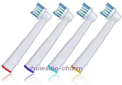 MAZIMARK--4 PCS Electric Tooth brush Heads Replacement for Braun Oral B FLOSS ACTION NEW