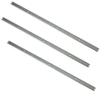 POWERTEC 128280 13-3/8 Inch HSS Planer Knives for Ridgid R4330, Set of 3