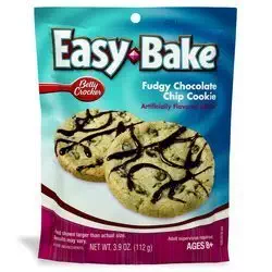 Fudgy Chocolate Chip Cookie Mixes Easy Bake Oven