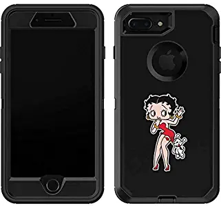 Skinit Decal Skin for OtterBox Defender iPhone 7 Plus - Officially Licensed Betty Boop Betty Boop & Puppy Design