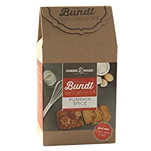 Nordic Ware 77726 Gourmet Bundt Pumpkin Spice Quickbread Mix, Brown