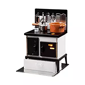 HUSS Multi-Purpose Steel Oven Stove Miniature Kitchen German Incense Smoker Oil Diffuser Cup Warmer (White/Black)