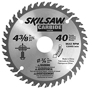 SKIL 75540 4-3/8-Inch by 40T Carbide Flooring Blade
