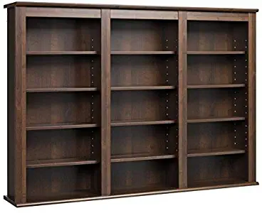 Prepac Triple Wall MountedStorage Cabinet, Espresso