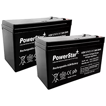 12V 7Ah Replacement for Bruno Electra-Ride Stairlifts Battery MK Battery ES7-12 - 2 Pack