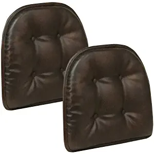 Best Dining Chair Leather Slipcover Cushion Black