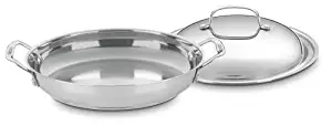 Cuisinart 725-30D Chef's Classic Stainless 12-Inch Everyday Pan with Dome Cover