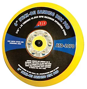 ATD Tools 2078 6" Stick-on Sanding Disc Pad