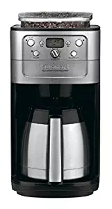 Cuisinart DGB-900BCFR Burr Grind and Brew Thermal 12 Cup Automatic Coffeemaker, Brushed Chrome (Certified Refurbished)