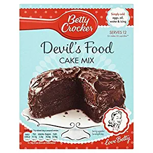 Betty Crocker Devil's Food Cake Mix - 425g (0.94lbs)