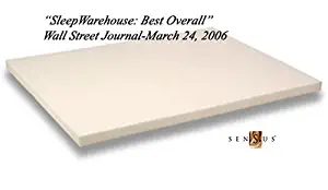 Best 2Inch 5 Lb Memory Foam Mattress Topper King
