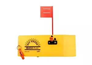 Off Shore OR12L Left Side Planer with Flag, Yellow