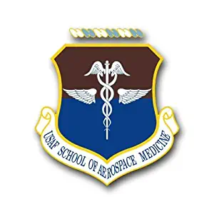 MAGNET US Air Force School of Aerospace Medicine Decal Magnetic Sticker 5.5"