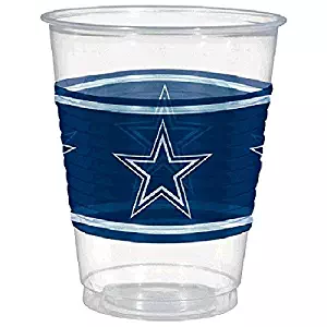 "Dallas Cowboys Collection" Plastic Party Cups