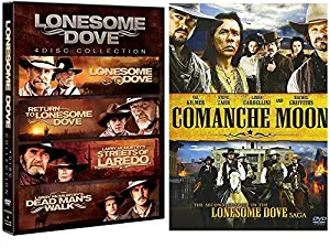 Lonesome Dove 4-Movie pack + Comanche Moon - Complete Series