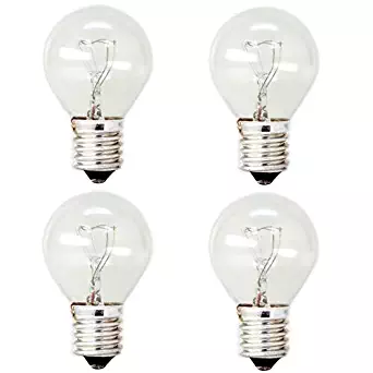 GE Lighting 35156 40-Watt High Intensity Appliance Light S11 1CD Light Bulb (4 Bulbs)