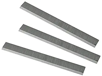 POWERTEC 148031 6-Inch HSS Jointer Knives for Delta 37-205 37-220 37-275X, Set of 3