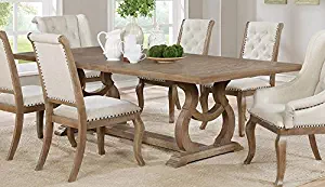 Best Reclaimed Wood Dining Table Seat 6