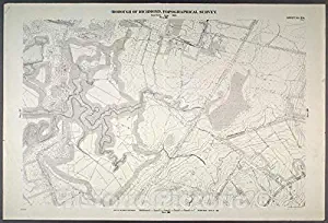 Historic Map - 1906 New York, N.Y. Richmond, Sheet No. 28. [Includes Bloomfield, (Staten Island Wet Lands Preserve), (Bulls Head) and South Avenue.] - Vintage Wall Décor - 35in x 24in