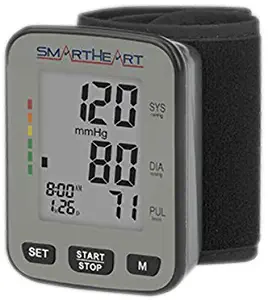 SmartHeart Talking Blood Pressure Wrist Monitor