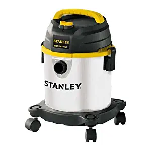 Stanley Wet/Dry Vacuum, 3 Gallon, 4 Horsepower, Stainless Steel Tank (Renewed)