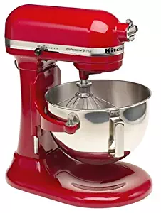 KitchenAid Professional HD Stand Mixer RKG25H0XER, 5-Quart, Empire Red, (Certified Refurbished)