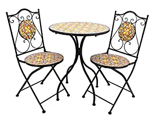 Best Mosaic Bistro Table Set Outdoor