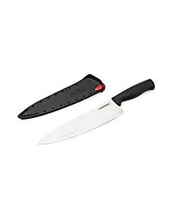 Farberware Chef Knife with EdgeKeeper Self-Sharpening Sheath, 8-Inch