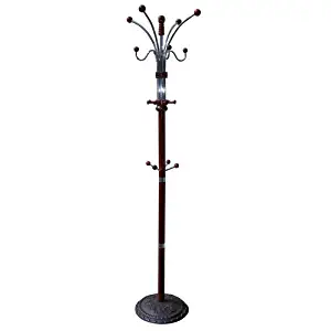 Best Asia Direct Home Manhattan 74 In. Standing Wood Coat Rack