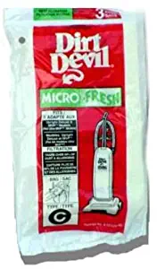 Dirt Devil Type C Microfresh (3 Bags + 1 Filter) # 3747048001