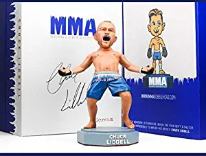 UFC Bobblehead Limited Chuck Liddell - MMA UFC Action Figures The Iceman Fight Night Sports Memorabilia , Handmade, Hand Painted, Limited, Numbered