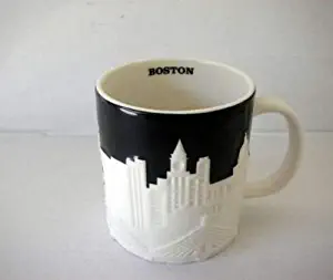 Starbucks Boston Relief Mug From Their City Relief Mug Collector Series, 16 Fl Oz