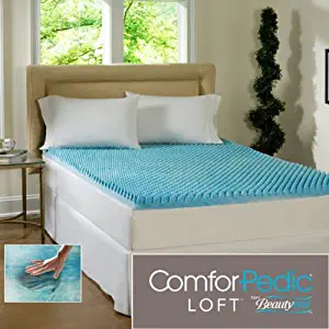 Best Gel Foam Mattress Topper Blue 1 In