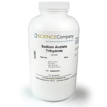 The Science Company, NC-7971, Sodium acetate trihydrate, 500g