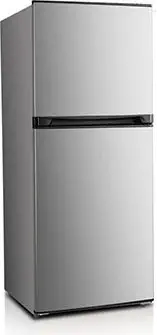 Avanti FF7B3S 7.0 CF Frost Free Refrigerator, Stainless Steel