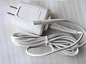 Braun Pulsonic Shaver Charger Cord for Models 760CC, 790CC, 9585, 9595, 9785, 9795 (White)