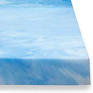 Best Full Dreamfoam 3-Inch Gel Swirl Memory Foam Mattress Topper