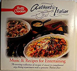 Betty Crocker Authentic Italian Cookbook Music & Recipes for Entertaining PC