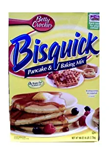 Betty Crocker Bisquick Pancake and Baking Mix, 96-Ounce