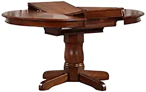 Best 42 Inch Round Dining Table With Leaf Pedestal