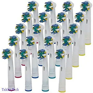 20 PCS Electric Tooth brush Heads Replacement for Braun Oral B FLOSS ACTION NEW