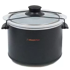 RoadPro RPSL-350 12V 1.5 Quart Slow Cooker Multi-Colored