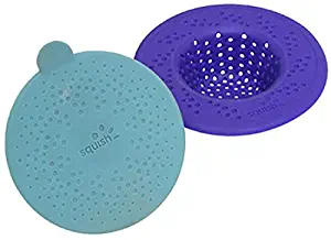 Robinson Squish Silicone Sink Strainer and Stopper, 3-pack