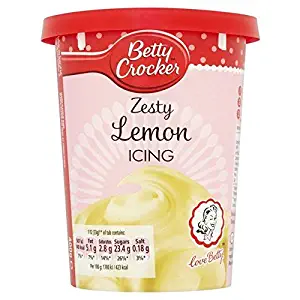 Betty Crocker Zesty Lemon Icing - 400g (0.88lbs)