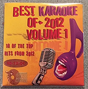 Best Of Karaoke 2012 Volume 1 CD+Graphics CDG 18 Pop & Country Tracks Justin Bieber, Taylor Swift, Bruno Mars, One Direction, Rihanna, Darius Rucker, Kenny Chesney, Luke Bryan, Randy Houser, Adele<span class=