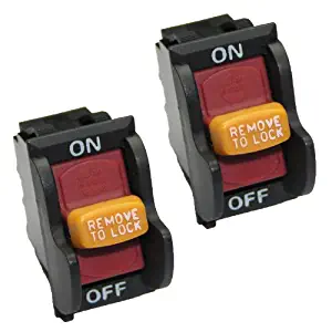 Ryobi BD4600 Belt and Disc Sander (2 Pack) Replacement On/Off Switch # BD46125-2pk