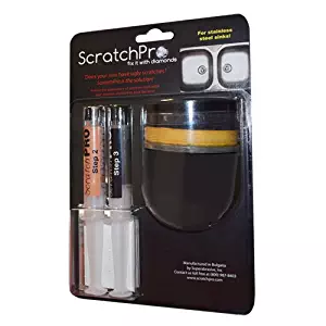 Scratch Pro Kit for Removing Scratches and Polishing Stainless Steel Sinks