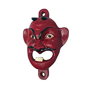 Design Toscano Red Devil Cast Iron Bottle Opener