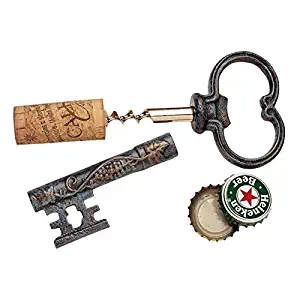 Design Toscano The Bishop's Church Key Corkscrew and Bottle Opener