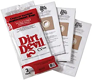 H-P Products Dirt Devil CV1500 Vacuum Filter Bag, (Pack of 3) part # 9597